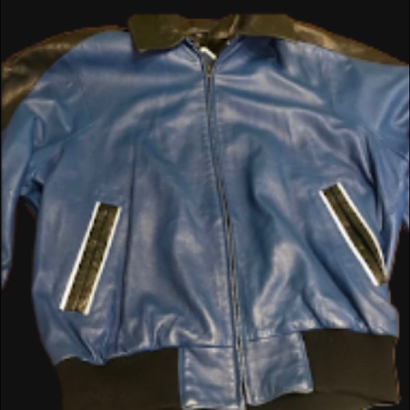 💎Vintage💎 Michael Hoban 🔵 interstate 🛣 101 HOBO Leather 🧥 - Picture 4 of 7